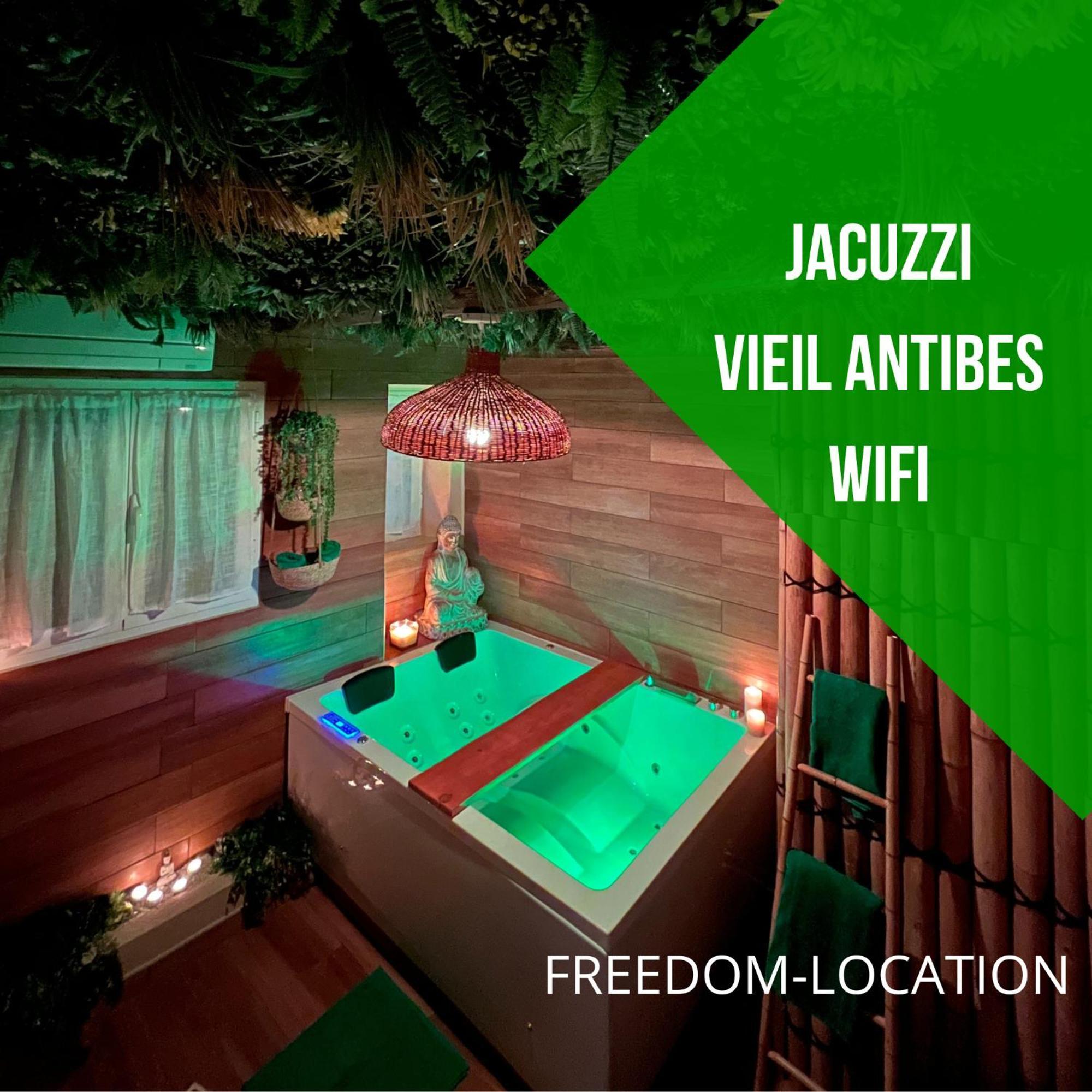 Le Balneo Jacuzzi Vieil Antibes Safranier Apartment Exterior photo